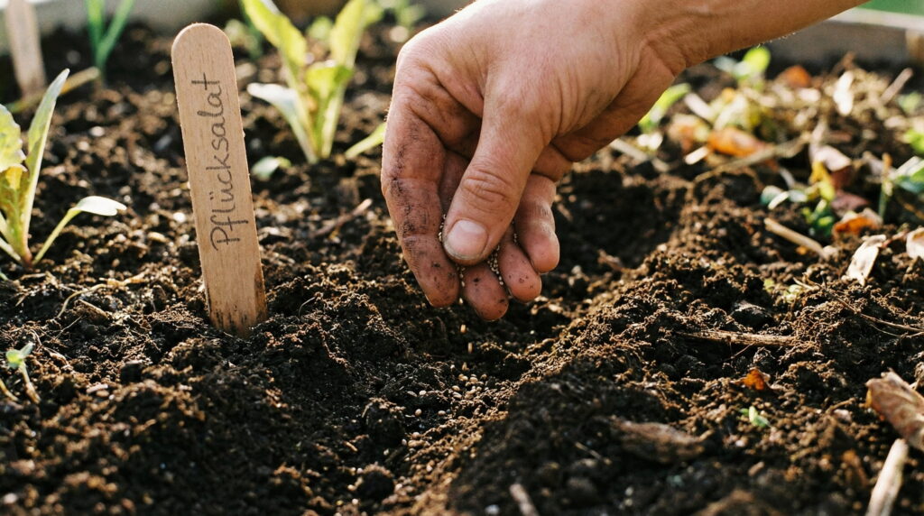 Pflücksalat anbauen: So erntest Du wochenlang frischen Salat