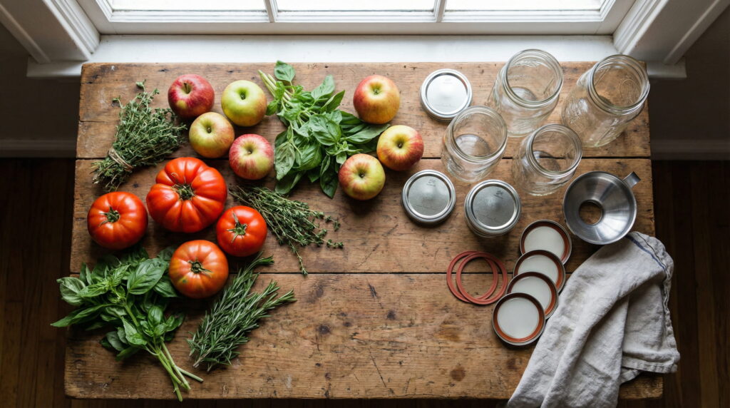 Einkochen für Anfänger: Obst & Gemüse einfach haltbar machen Einkochen, Einwecken, Einmachen