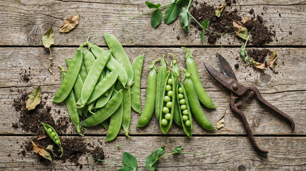 Erbsen anbauen