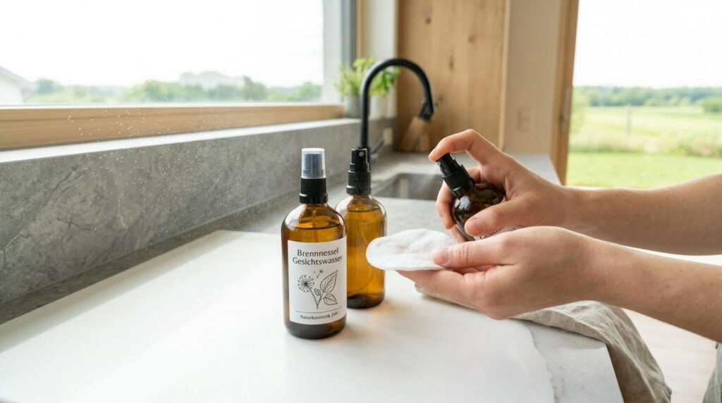 Wie du Brennnessel für einen strahlenden Teint nutzt naturkosmetik, diy Naturkosmetik, selbstgemachte Kosmetik