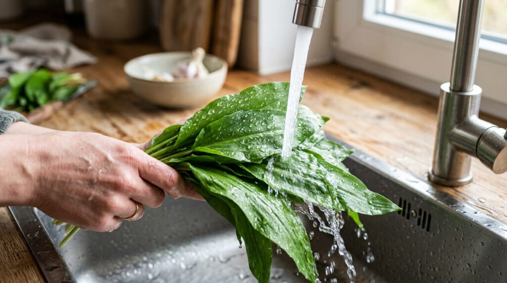 bärlauch rezepte, bärlauch salz, bärlauch salz selber machen, kräutersalz, bärlauch haltbar machen.