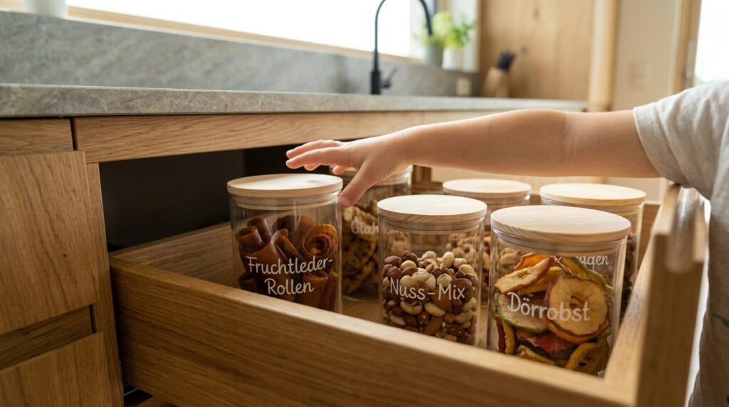 So lässt sich ein gesunder Vorrat anlegen der Kindern schmeckt vorrat anlegen, haltbare lebensmittel, vorratshaltung,haltbare snacks, gesunde haltbare snacks, gesundes essen, gesunde snacks