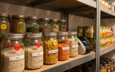 Einen Notvorrat anlegen und die Speisekammer mit einem genialen System für immer ordentlich halten Notvorrat anlegen