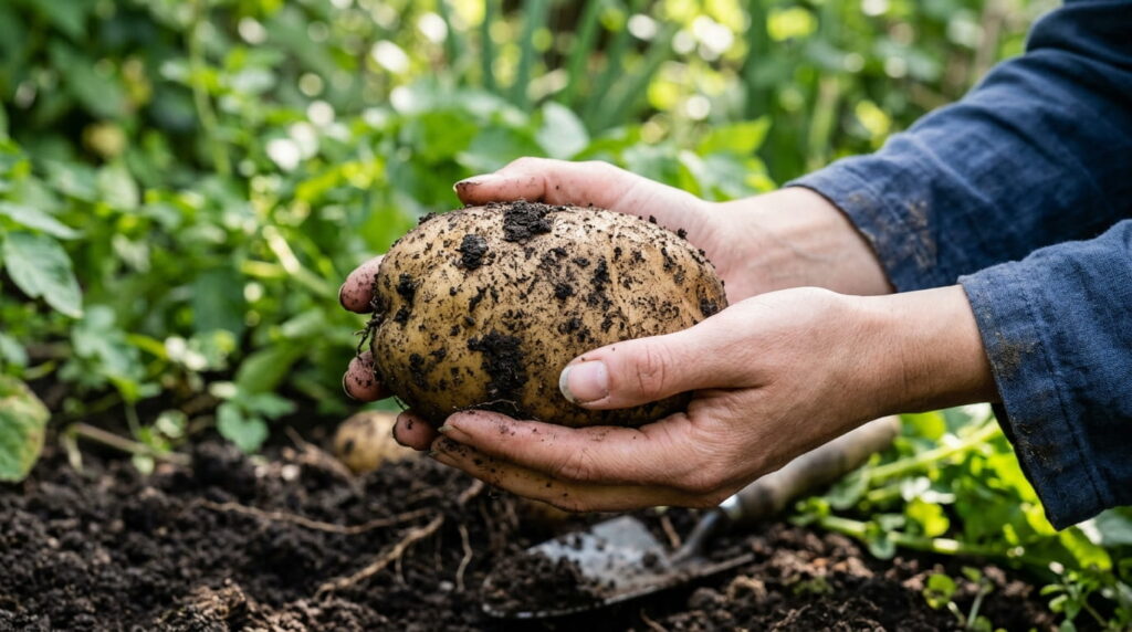 So kannst du Krautfäule bei Kartoffeln effektiv verhindern und deine Pflanzen schützen kartoffeln anbauen, garten anlegen, kartoffeln anpflanzen, gemüsegarten, gemüsegarten anlegen, krautfäule bei kartoffeln, krautfäule