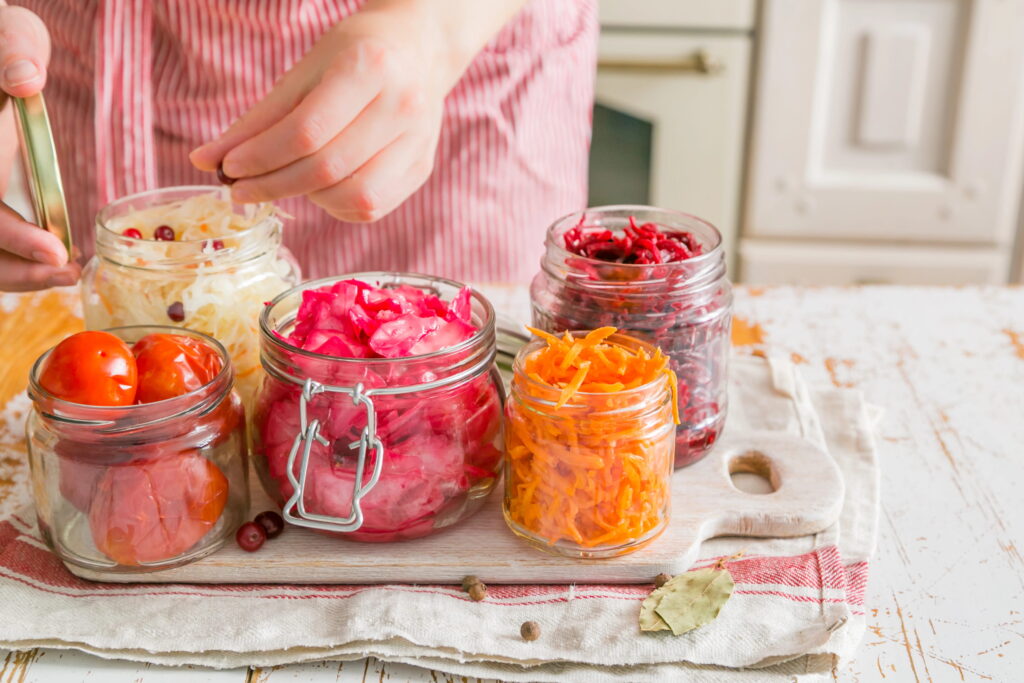 fermentieren, einkochen