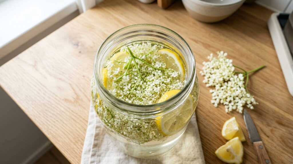 Holunderblütensirup Rezept Holunderblütensirup Holunderblüten Rezepte Holunder Rezepte Holunderblüten trocknen Holunderblüten sammeln Holunderbaum