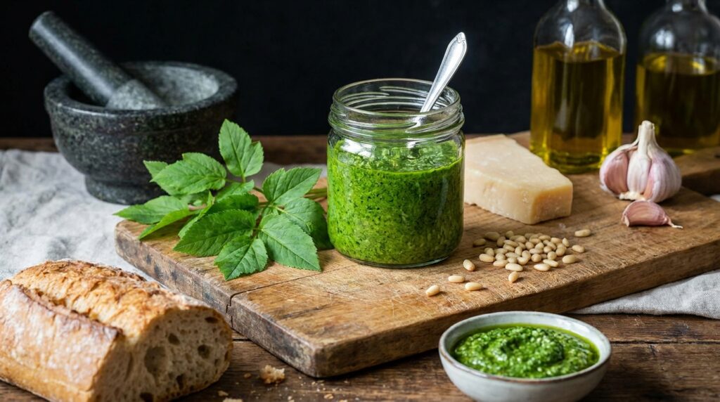 giersch, giersch rezepte, giersch pesto
